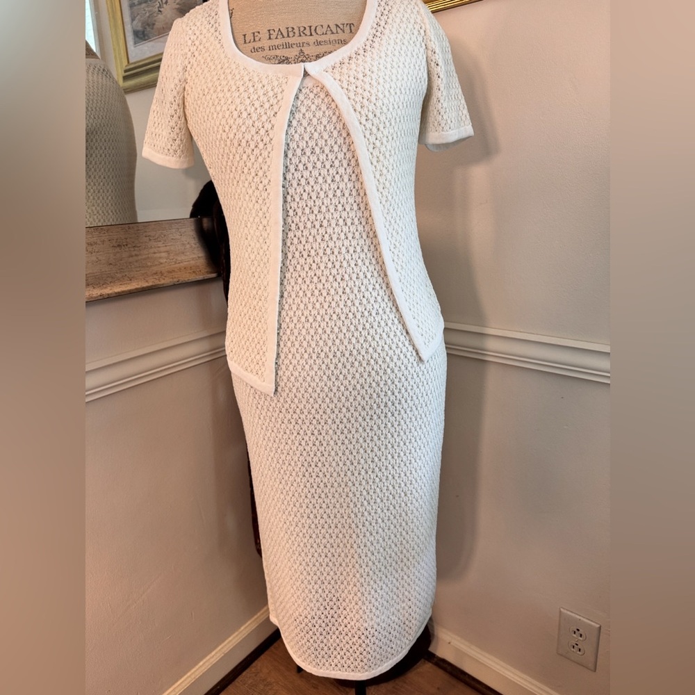 Chic MaxMara Knit Midi Dress